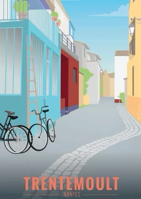 Carte postale offerte par Le Transporteur Nantais votre chauffeur privé à Nantes